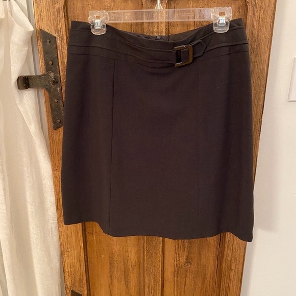Marks & Spencer Gray Pencil Skirt US size 10 - Picture 1 of 5
